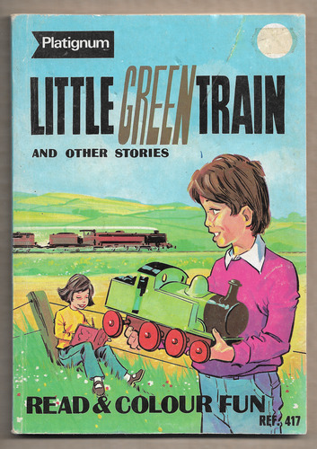 Little Green Train and Other Stories - Read and Colour Fun