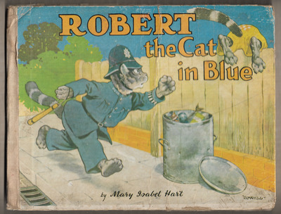 Robert the Cat in Blue