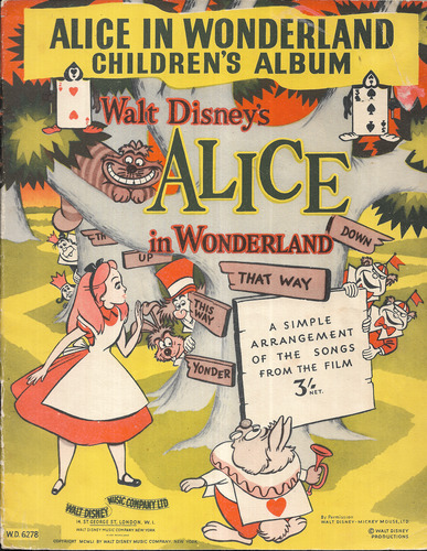 Alice in Wonderland Children's Album