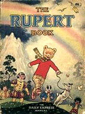 Rupert Annual Cover for 1948