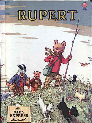 Rupert Annual Cover for 1955
